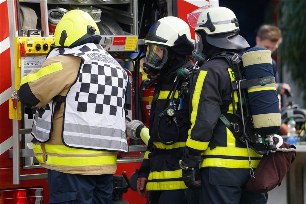 Gemeinsame Übung von der freiwilligen Feuerwehr Waltrop und dem Löschzug Habinghorst (Castrop-Rauxel)