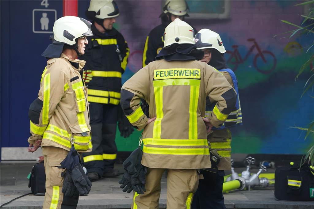 Gemeinsame Übung von der freiwilligen Feuerwehr Waltrop und dem Löschzug Habinghorst (Castrop-Rauxel)
