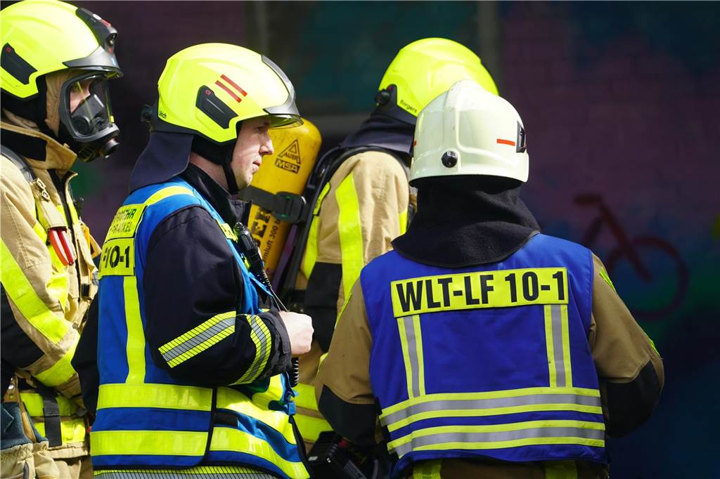 Gemeinsame Übung von der freiwilligen Feuerwehr Waltrop und dem Löschzug Habinghorst (Castrop-Rauxel)