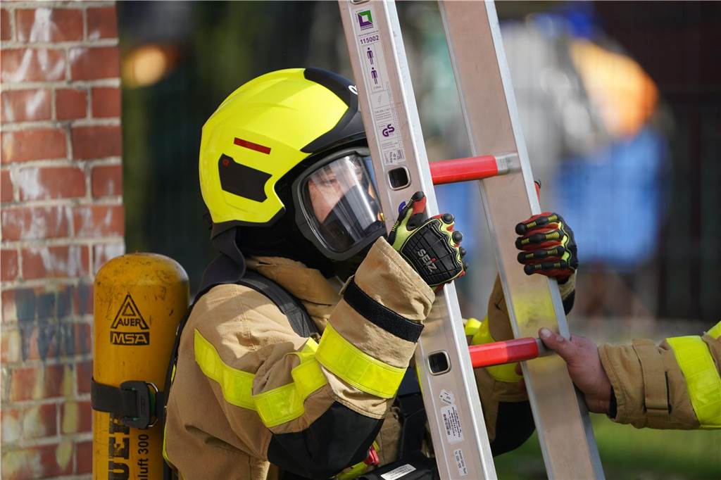 Gemeinsame Übung von der freiwilligen Feuerwehr Waltrop und dem Löschzug Habinghorst (Castrop-Rauxel)