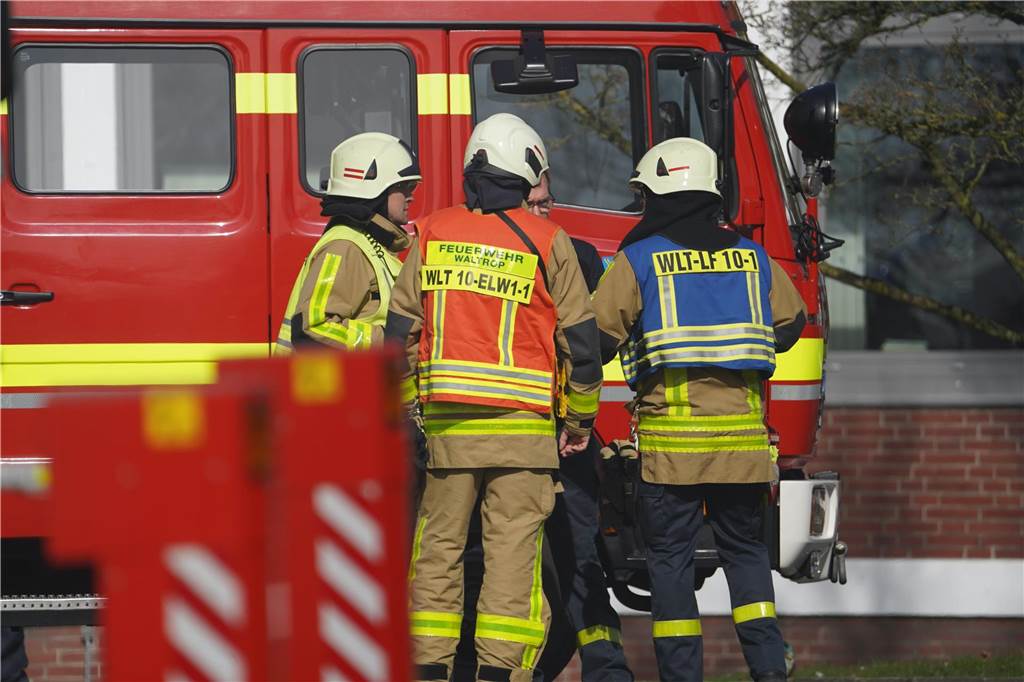 Gemeinsame Übung von der freiwilligen Feuerwehr Waltrop und dem Löschzug Habinghorst (Castrop-Rauxel)