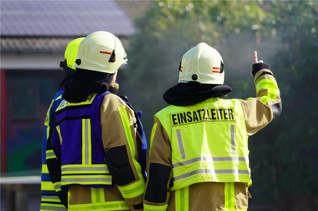 Gemeinsame Übung von der freiwilligen Feuerwehr Waltrop und dem Löschzug Habinghorst (Castrop-Rauxel)