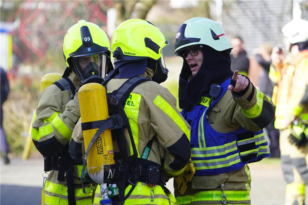 Gemeinsame Übung von der freiwilligen Feuerwehr Waltrop und dem Löschzug Habinghorst (Castrop-Rauxel)