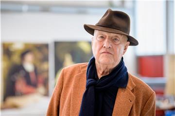 Georg Baselitz lieferte das Bühnenbild für den „Parsifal“ an der Bayerischen Staatsoper. Foto: Matthias Balk