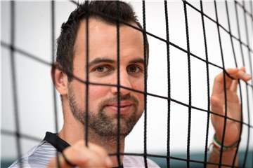 Georg Grozer gewann im vergangenen Jahr mit Deutschland EM-Silber. Foto: Soeren Stache