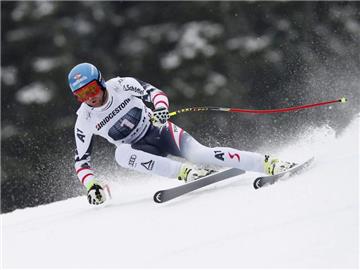 Georg Streitberger teilt sich den Sieg bei der Abfahrt mit dem gleichschnellen Kjetil Jansrud. Foto: Cornelius Poppe