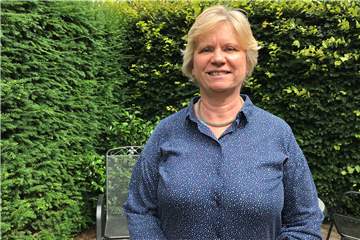 Gertrud Welper tritt als Bürgermeisterkandidatin für die Grünen in Vreden an.