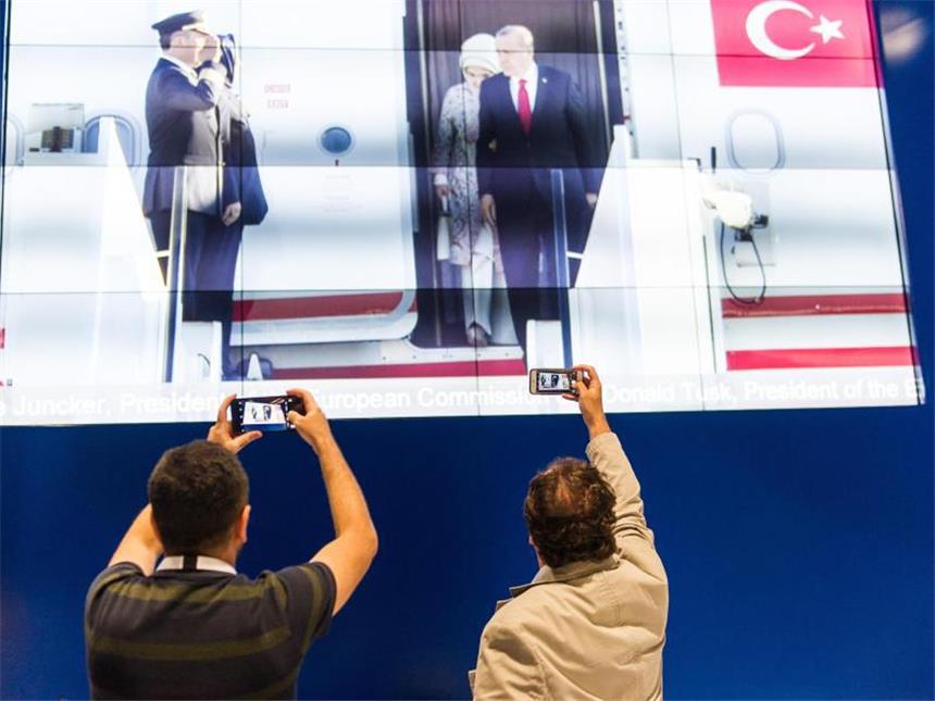 Maas fordert Aufklärung im Streit um G20-Journalisten Gerüchte, die Journalisten seinen wegen türkischer Interessen ausgeschlossen worden, wies die Bundesregierung zurück. Foto: Christina Sabrowsky