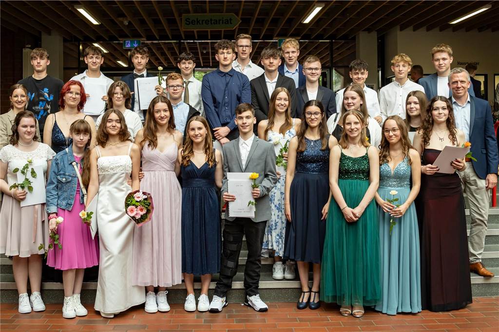 Gruppe Schüler