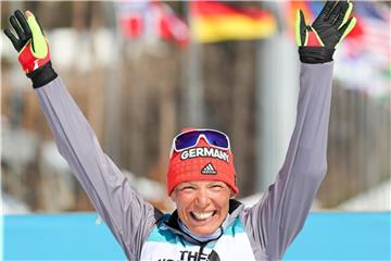 Gewann Silber im Langlauf-Sprint: Andrea Eskau. Foto: Jan Woitas