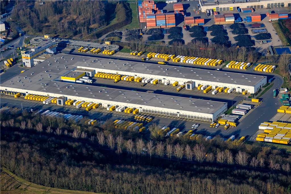 Gewerbegebiet an der Marler Straße.