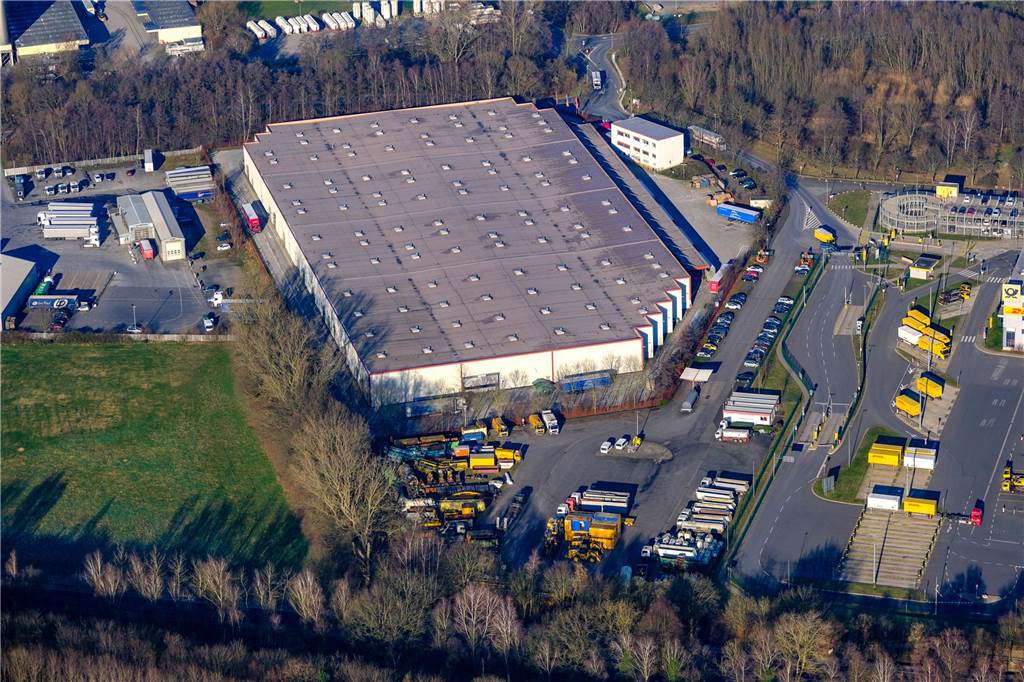 Gewerbegebiet an der Marler Straße.