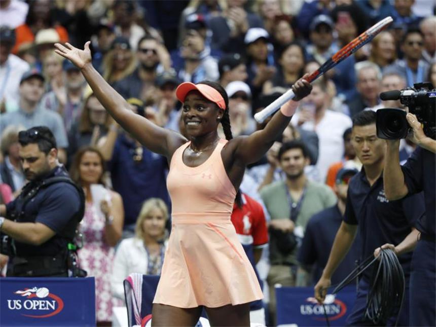 Plötzlich US-Open-Siegerin - Stephens auf Williams-Spuren Gewonnen: Sloane Stephens. Foto: Adam Hunger
