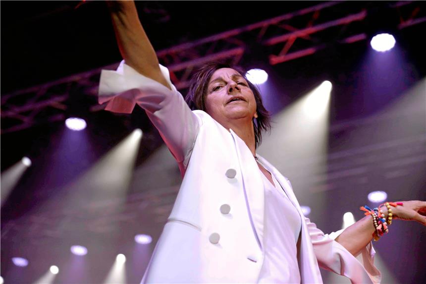 Gianna Nannini hat in Düsseldorf ihre Fans entzückt.