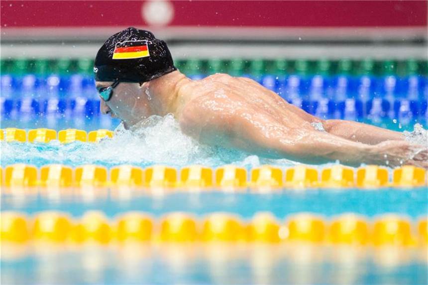 Schwimm-EM: Debütant Klenz bringt „frischen Wind“ Gibt in Glasgow sein EM-Debüt: Ramon Klenz. Foto: Klaus-Dietmar Gabbert