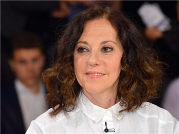 Gila Lustiger 2016 in der ZDF-Talksendung "Maybrit Illner". Foto: Karlheinz Schindler