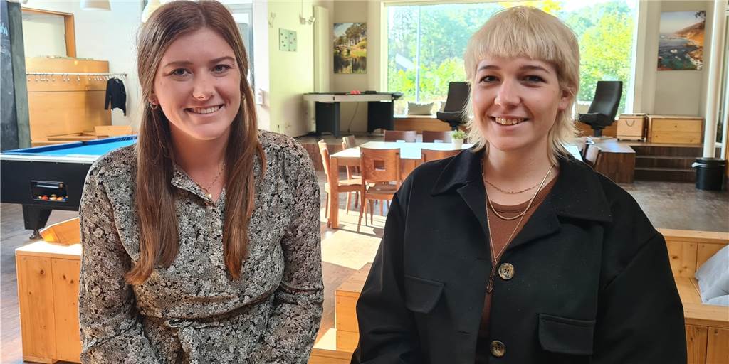 Annemarie Engenhorst (25) und Gina Schöpping (30) leiten das Zak Annemarie Engenhorst (r.) und Gina Schöpping sind das neue Team im Jugendhaus Zak.