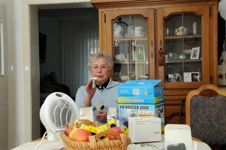Darum muss eine Vonovia-Mieterin seit Wochen frieren Gisela Schwarz in ihrer Wohnung