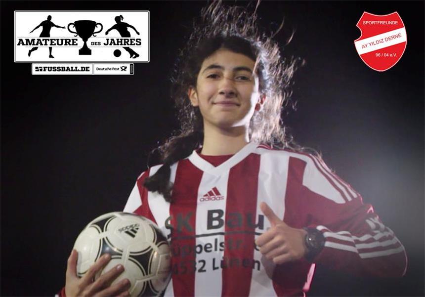 Gizem Kilic ist Amateurfußballerin des Jahres 2016 Gizem Kilic ist Amateurfußballerin des Jahres.
