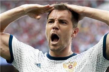 Glänzte bei Zenit: Artjom Dsjuba. Foto: Antonio Calanni/AP