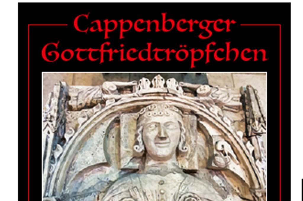 Selm und Olfen aus der Flasche: Bier und Schnaps in der Heimat-Edition Gleiches Getränk, nur eine andere Flasche: Das ist das "Cappenberger Gottfriedströpfchen". Entworfen hat das Etikett der Kirchenvorstand.