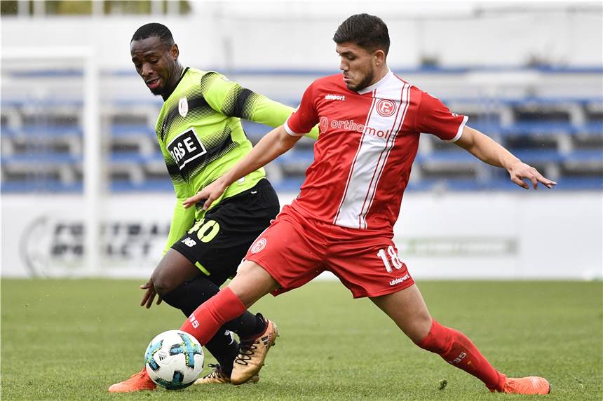 Gökhan Gül wechselt auf Leihbasis zum SV Wehen Wiesbaden Gökhan Gül (r.) trägt in der Rückrunde nicht mehr das Trikot von Fortuna Düsseldorf, sondern vom Drittligisten SV Wehen Wiesbaden.
