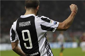 Gonzalo Higuaín erzielte beide Tore für Juventus Turin. Foto: Luca Bruno
