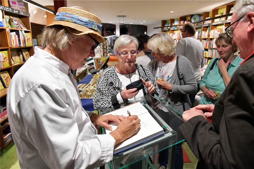 Nach Zwangspause blickt Franz Lauter optimistisch in die Zukunft Gourmetkoch Franz Lauter stellte im Herbst sein neues Buch vor.