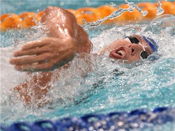 Grant Hackett glänzte bei seinem vielbeachteten Comeback. Foto: Mick Tsikas