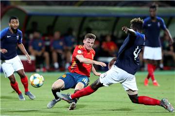 Greift mit der spanischen U19 nach dem EM-Titel: Sergio Gomez.