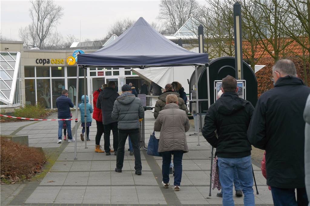 Großer Andrang herrschte beim Tag der offenen Baustelle am Copa Ca Backum.