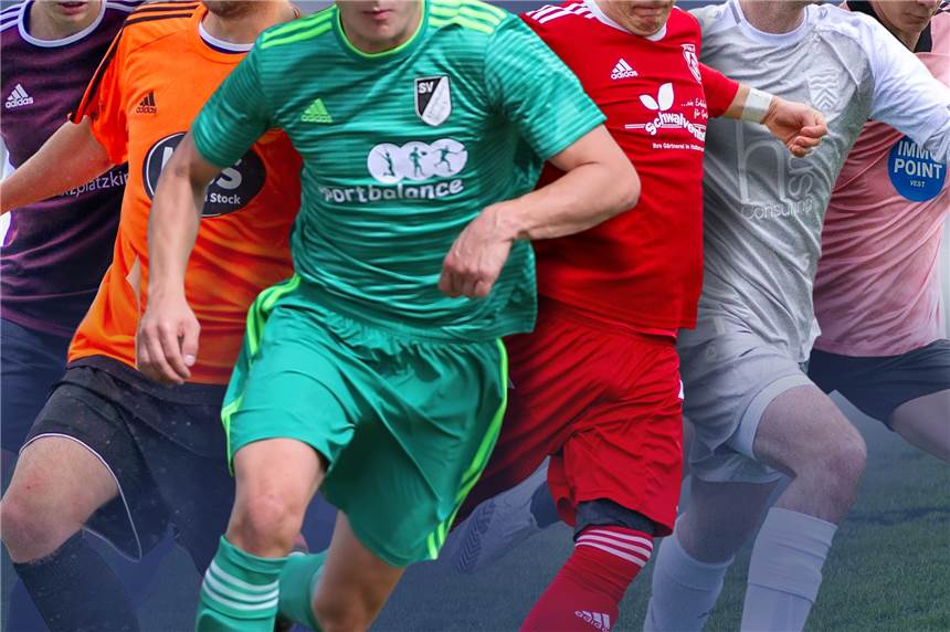 Grün, rot, orange oder pink - Halterns Fußballteams laufen in den verschiedensten Trikotfarben auf. 