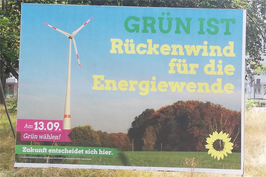 Grüne Dreifaltigkeit: Die Partei setzt auf lokalen Themenbezug,...