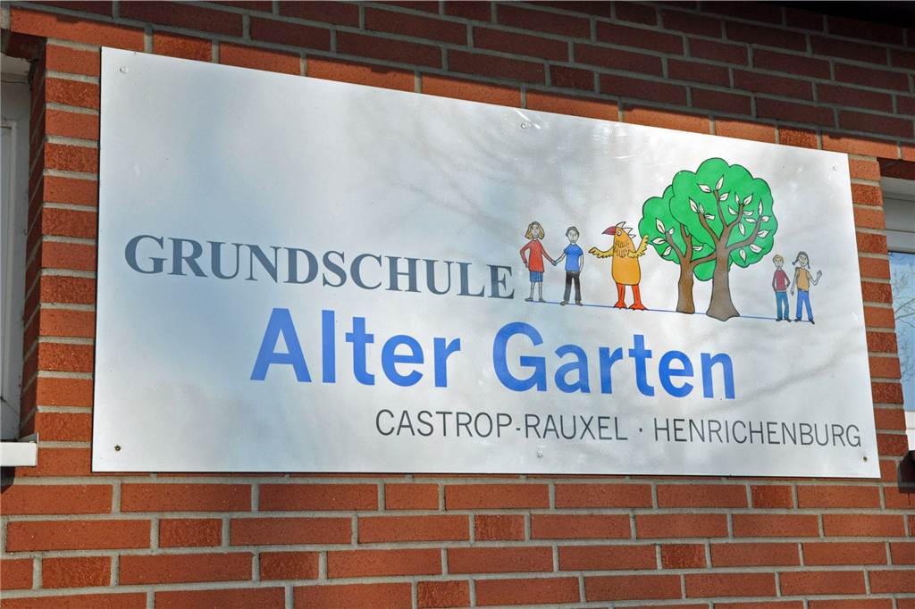 Trotz Masken: Castrop-Rauxels Schulen demonstrieren Zuversicht vor dem Start Grundschule Alter Garten