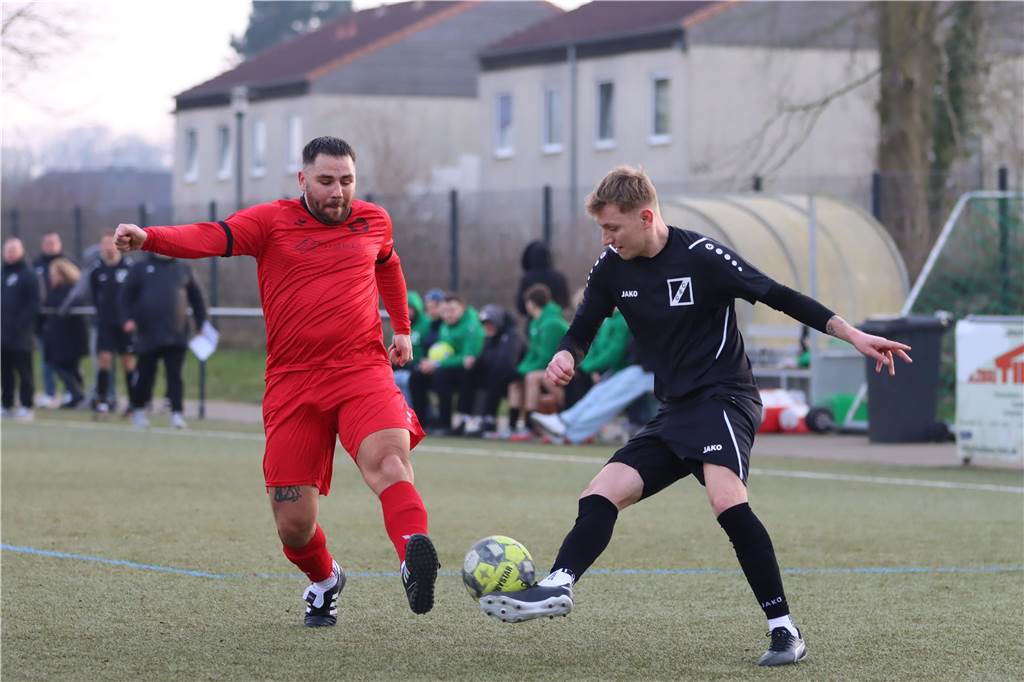 GS-Cappenberg-Spieler am Ball.
