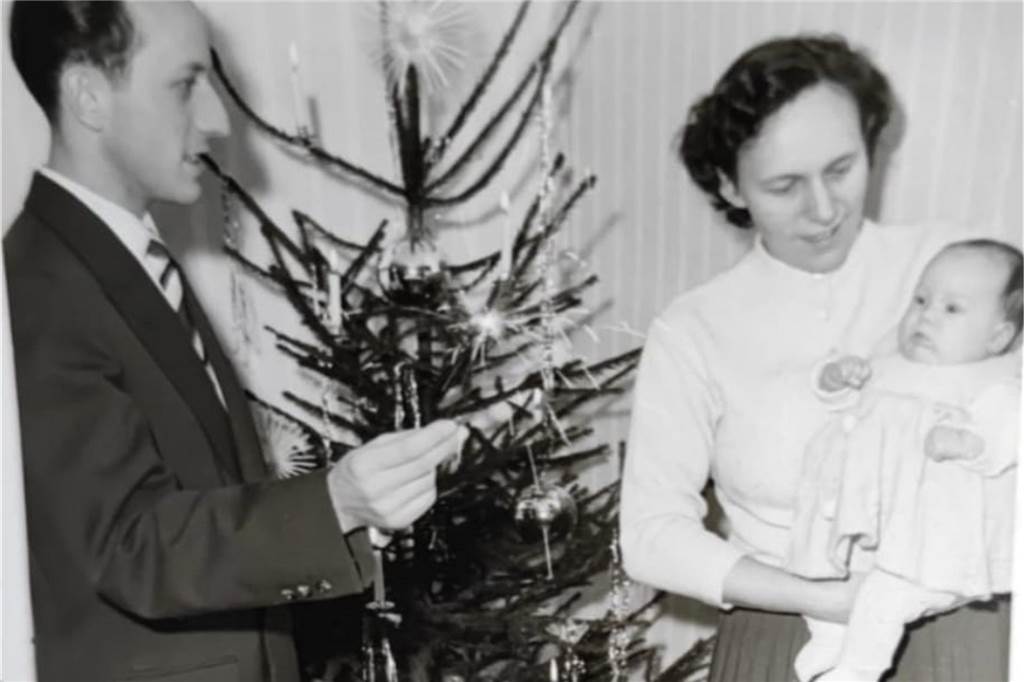 Günter und Lieselotte Wiese mit Tochter Jutta.