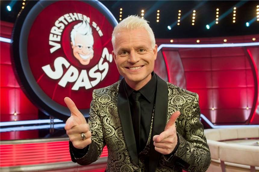 Guido Cantz empfängt wieder Promi-Gäste im «Verstehen Sie Spaß?»-Studio. Foto: Tobias Hase/dpa