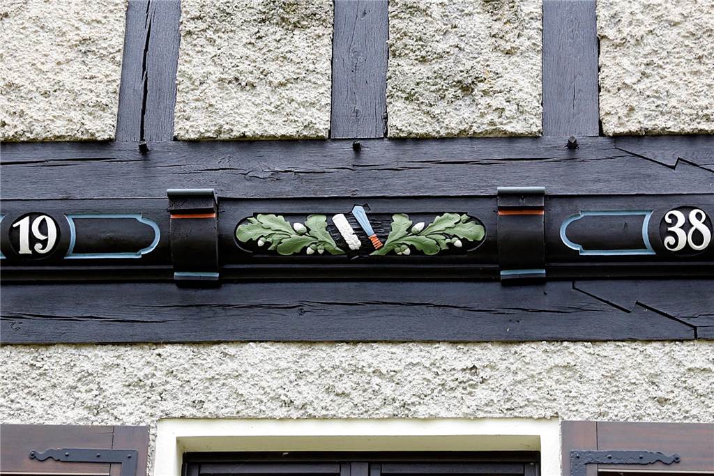 Gut Borkenberge ist Teil eines Mammut-Forschungsprojekts Emblem des Reichnährstandes an Gut Borkenberge.