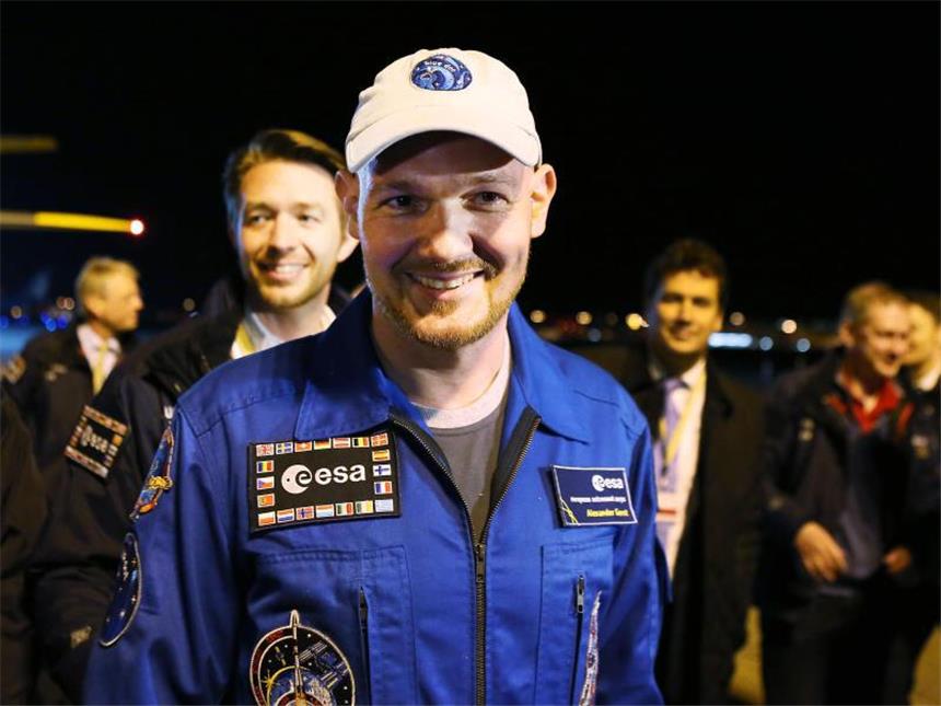 Alexander Gerst würde gern zum Mars fliegen Gut gelaunt und topfit: der deutsche Astronaut Alexander Gerst. Foto: Oliver Berg