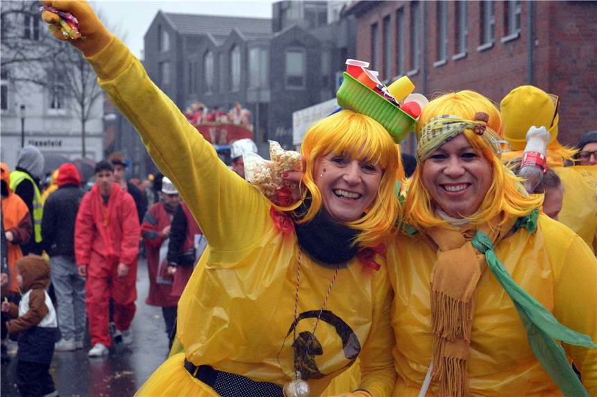 Karneval Rosenmontagszug 2020 Raesfeld