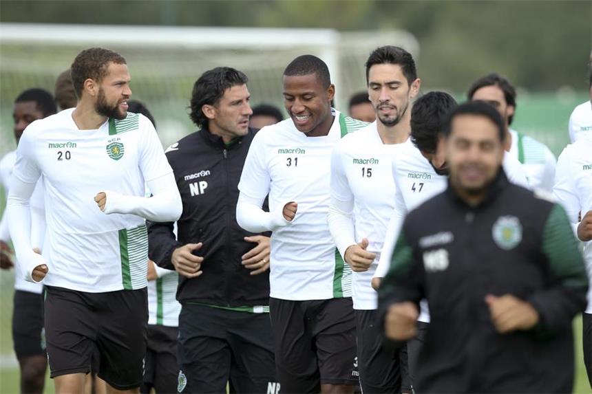 BVB gegen Sporting ist eine attraktive Premiere Gute Laune beim Sporting-Abschlusstraining am Montagvormittag.