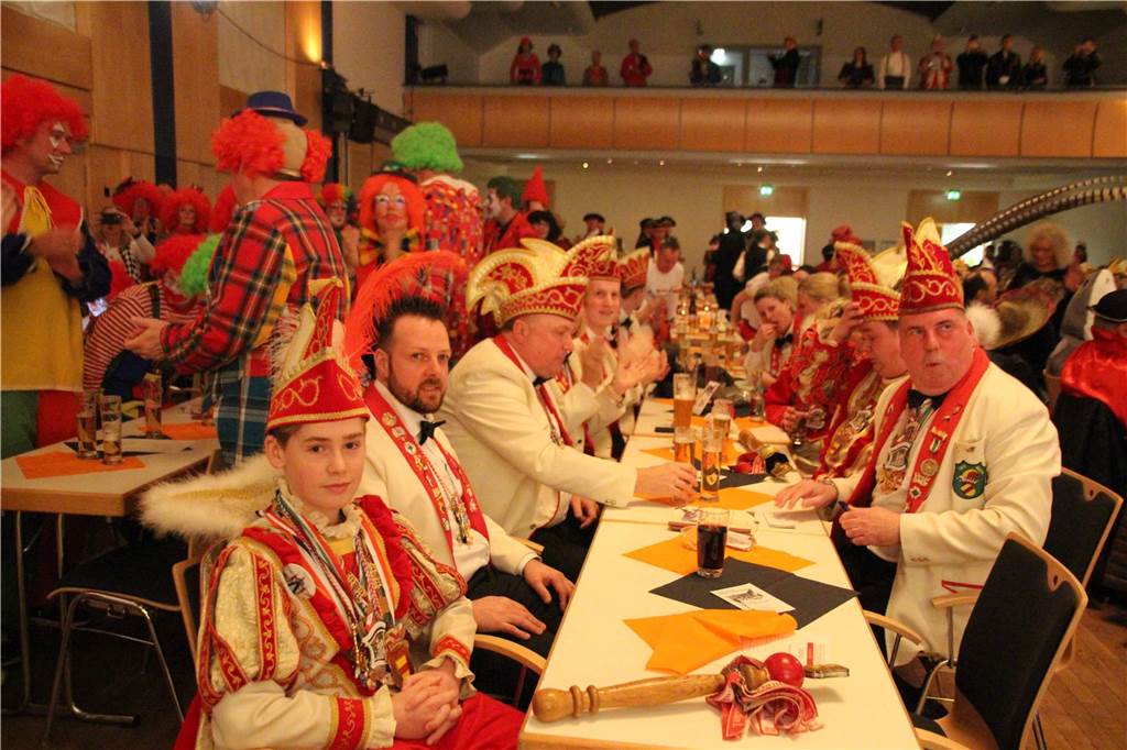 Gute Laune und ausgelassene Stimmung ließen den Kolpingsaal am Freitag (10.2.) erbeben.