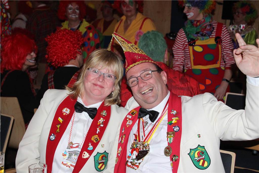 Gute Laune und ausgelassene Stimmung ließen den Kolpingsaal am Freitag (10.2.) erbeben.