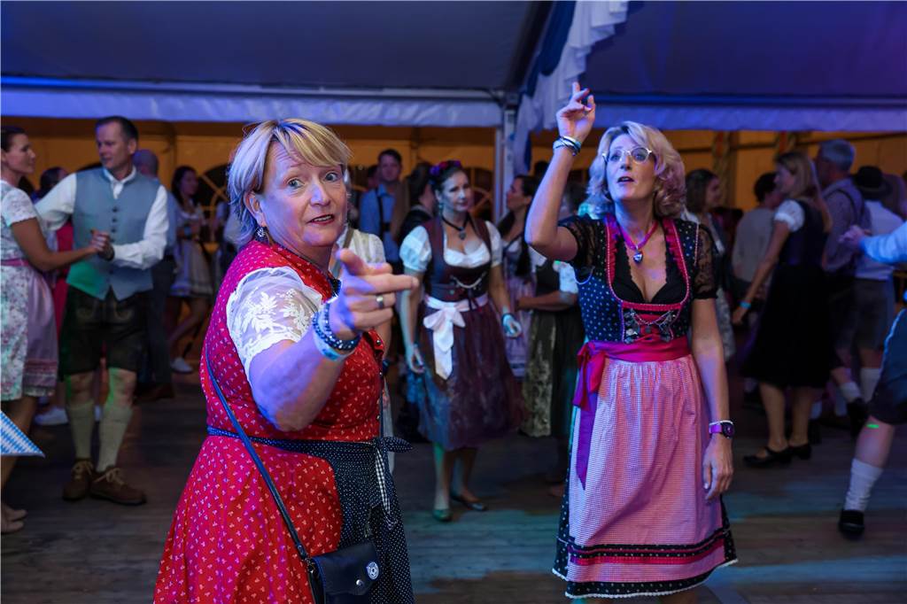 Gute Stimmung herrschte am Samstag (21.9.) beim Oktoberfest in Schermbeck.