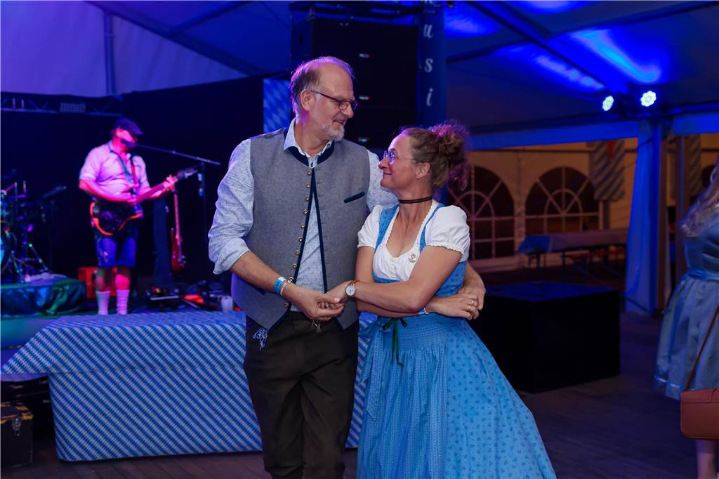 Gute Stimmung herrschte am Samstag (21.9.) beim Oktoberfest in Schermbeck.