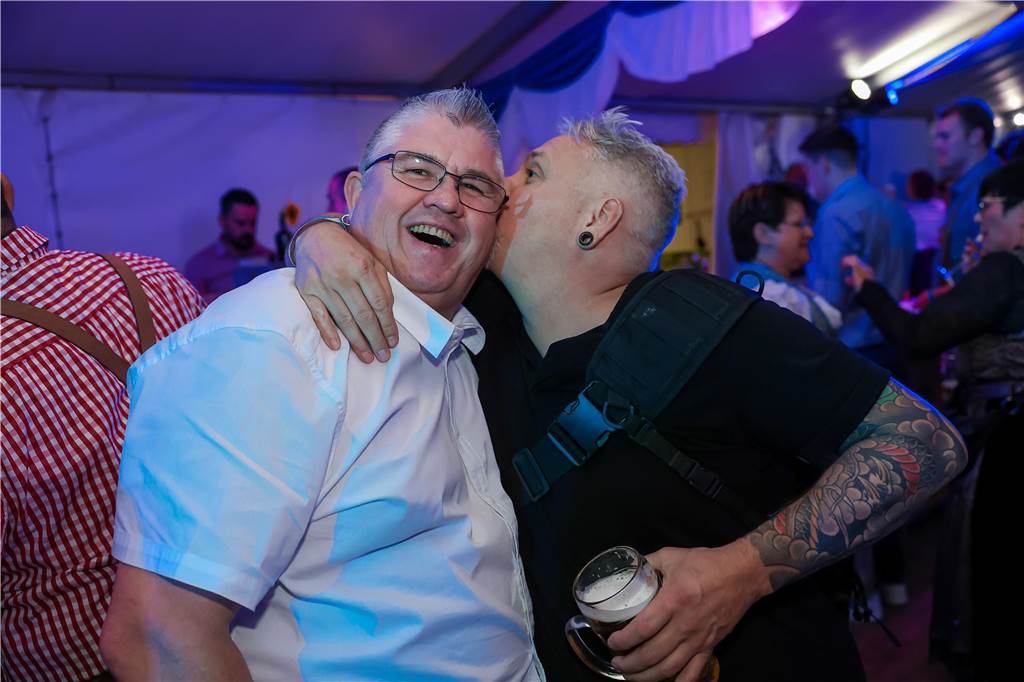 Gute Stimmung herrschte am Samstag (21.9.) beim Oktoberfest in Schermbeck.