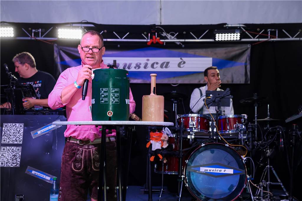 Gute Stimmung herrschte am Samstag (21.9.) beim Oktoberfest in Schermbeck.
