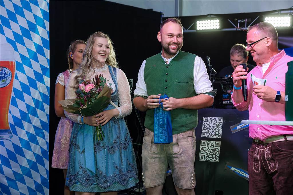 Gute Stimmung herrschte am Samstag (21.9.) beim Oktoberfest in Schermbeck.
