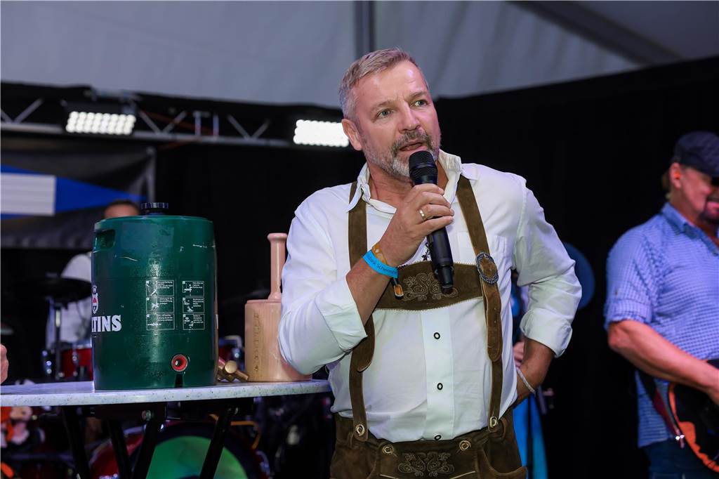 Gute Stimmung herrschte am Samstag (21.9.) beim Oktoberfest in Schermbeck.
