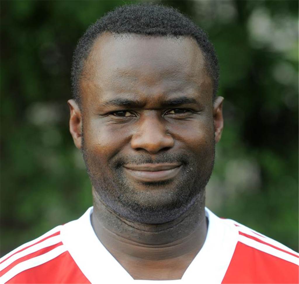 Spieler des Spieltags in Schwerte: Ein 46 Jähriger wird nominiert Guy Nzinga spielt schon lange für den ETuS/DJK Schwerte. Hier in der Saison 2013/2014 als Spieler der ersten Mannschaft.